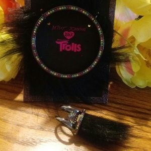 Betsey Johnson Trolls Bracelet/Ring